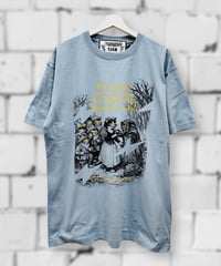 SANATORIUM/サナトリウム　SR308 スノーホワイトTシャツ(ブルーグレー)