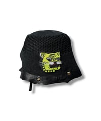 Fish Born Chips/フィッシュボーンチップス　FBC トラ×氣 サマーニットキャップ （蛍光イエロー）