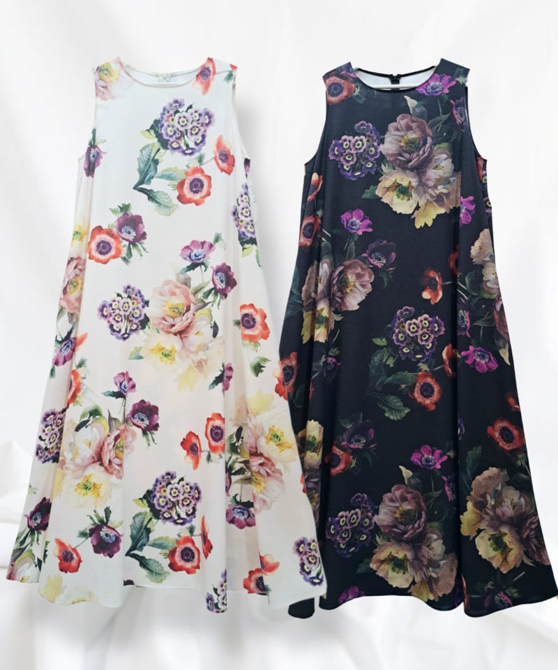 4298 SHIZUKA KOMURO ル・ブーケ プリントワンピース [561-510022