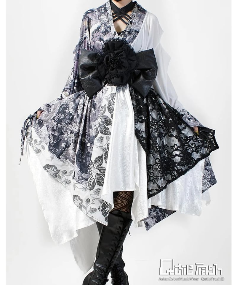 QutieFrash/キューティーフラッシュ 2004-SK 和柄アシメスカート | Arco