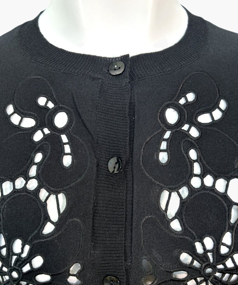 45Rフラワーカーディガン フラワーガーデン刺繍カーディガン | axes femme | axes femme online shop