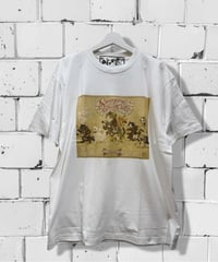 うぃじゃぼーど　UB140　猫道中 Ｔシャツ（ホワイト）