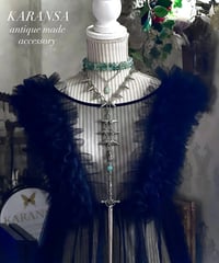 KARANSA/カランサ　KN-574 《ジハードの聖剣・フローライト》 天然石ネックレス