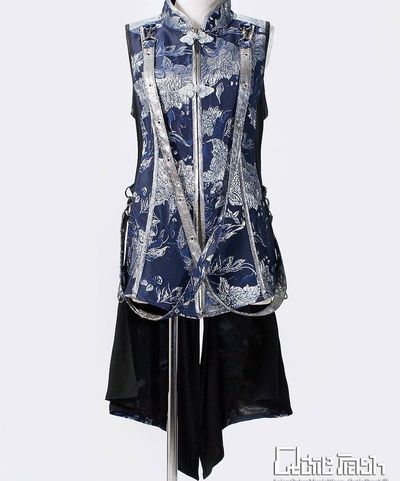 QutieFrash チャイナロングベスト？ワンピ？ ベスト/Vest – Qutiefrash