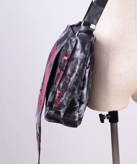 h.NAOTO/エイチ・ナオト　H&A Action Paint Shoulder BAG
