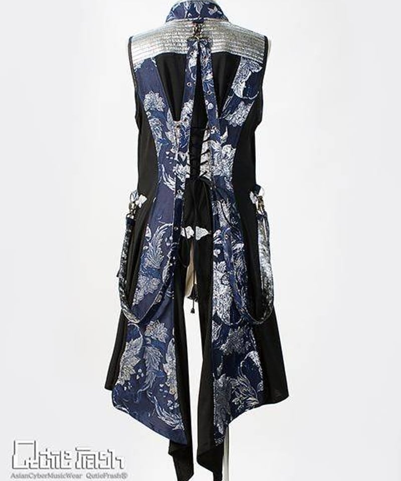 QutieFrash/キューティーフラッシュ9918-BT 後ろロングチャイナベスト