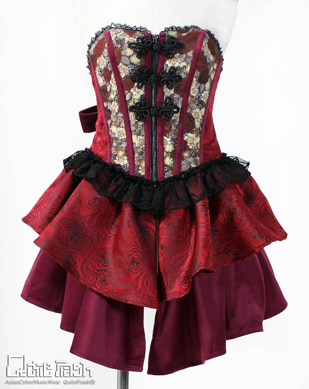 QutieFrash/キューティーフラッシュ 9930-CT オーバーバストコルセット