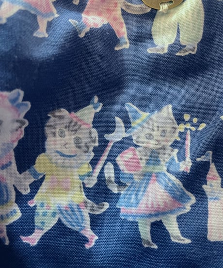 neko koma/ネココマ　ネコのゴブランポシェット