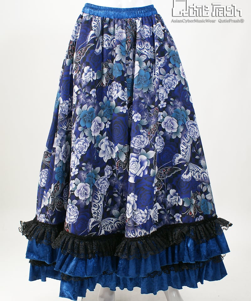 QutieFrash/キューティーフラッシュ 9845-SK 和柄ロングスカート | Arco