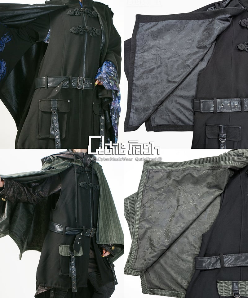 QutieFrashキューティーフラッシュ　ポンチョコート即購入可 QutieFrash/キューティーフラッシュ 9924-JK ポンチョコート | Arcob