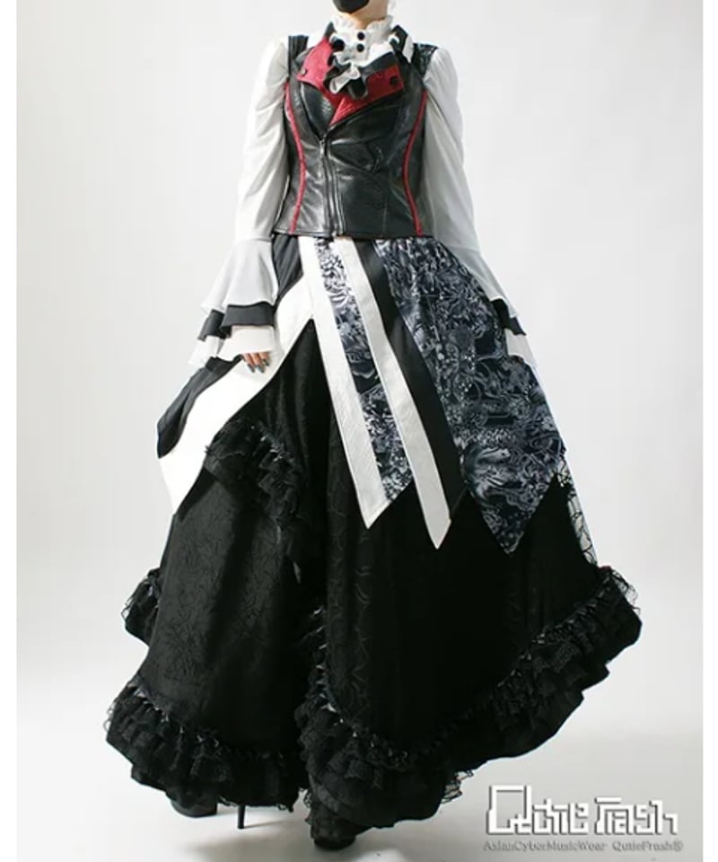 QutieFrash/キューティーフラッシュ 9740-SK 蜘蛛メッシュロング  