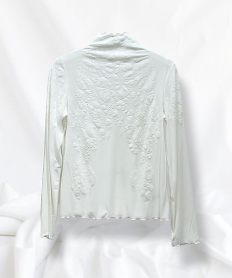 4298 SHIZUKA KOMURO レースフロッキーチュールトップス [561-600242]