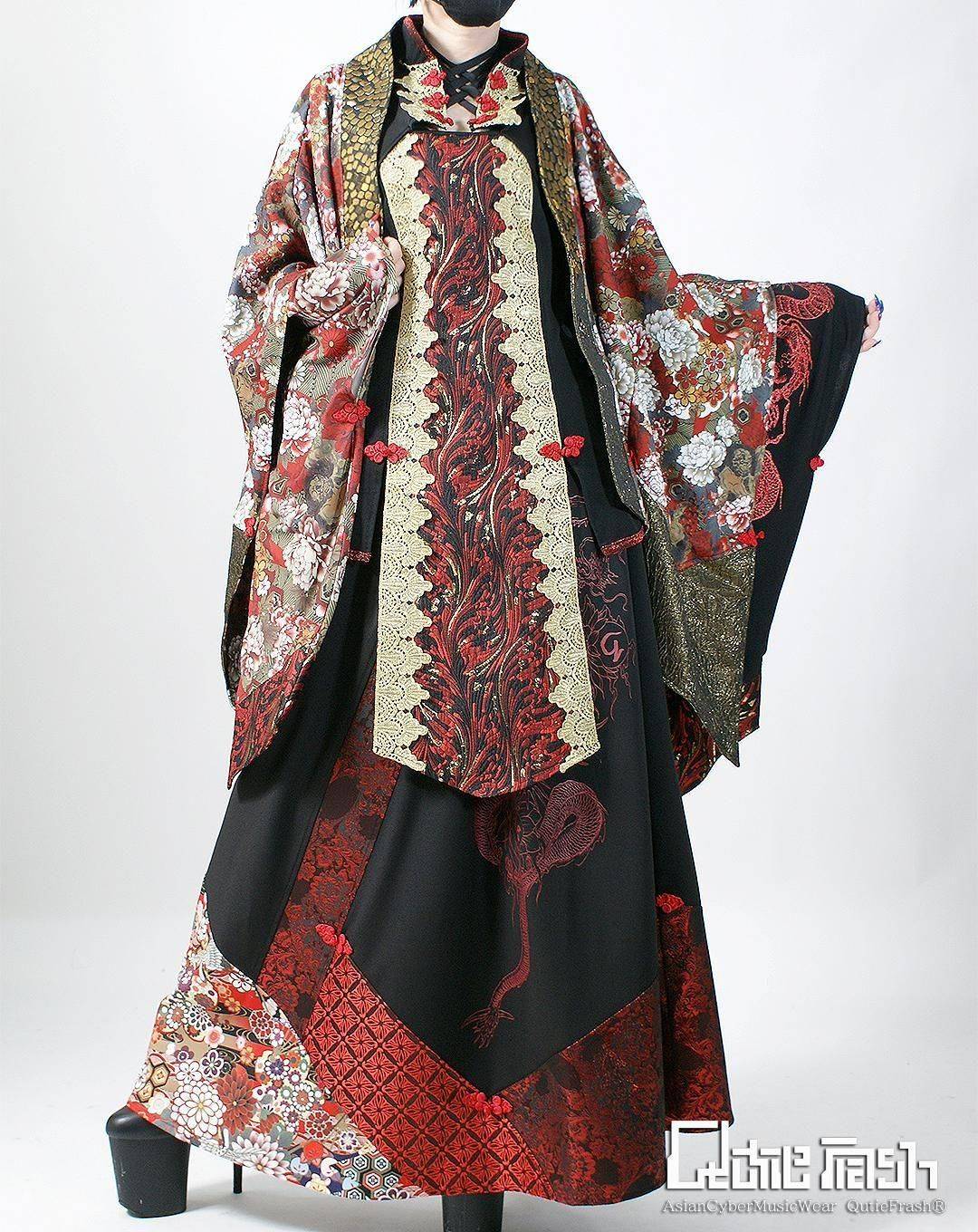 キューティーフラッシュ 着物チュニック ピンク fit=scale-down,w=1200