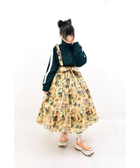 Perla nell' ostrica　125045-2 Vintage Cat Skirt（Yellow）