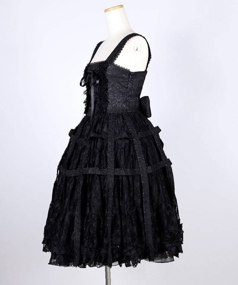 h.NAOTO/エイチ・ナオト Medium long Rose Bird Cage Dres h.NAOTO/エイチ・ナオト Medium long Rose Bird Cage Dres