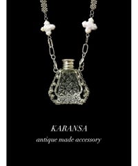 KARANSA/カランサ　KN-560 《パルファン・淡水パール＆水晶》 天然石ネックレス3way