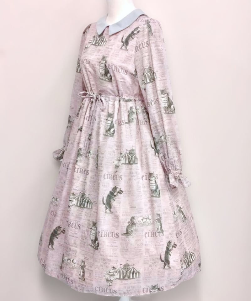 タグ付き♥キャットサーカス襟付きワンピPerla nell' ostぺルラネルオ