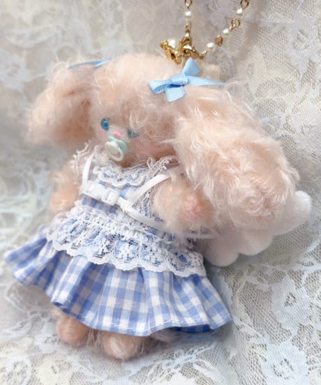 atelier bonbon/アトリエボンボン　 BO-334 天使うさぎ3way(水色）