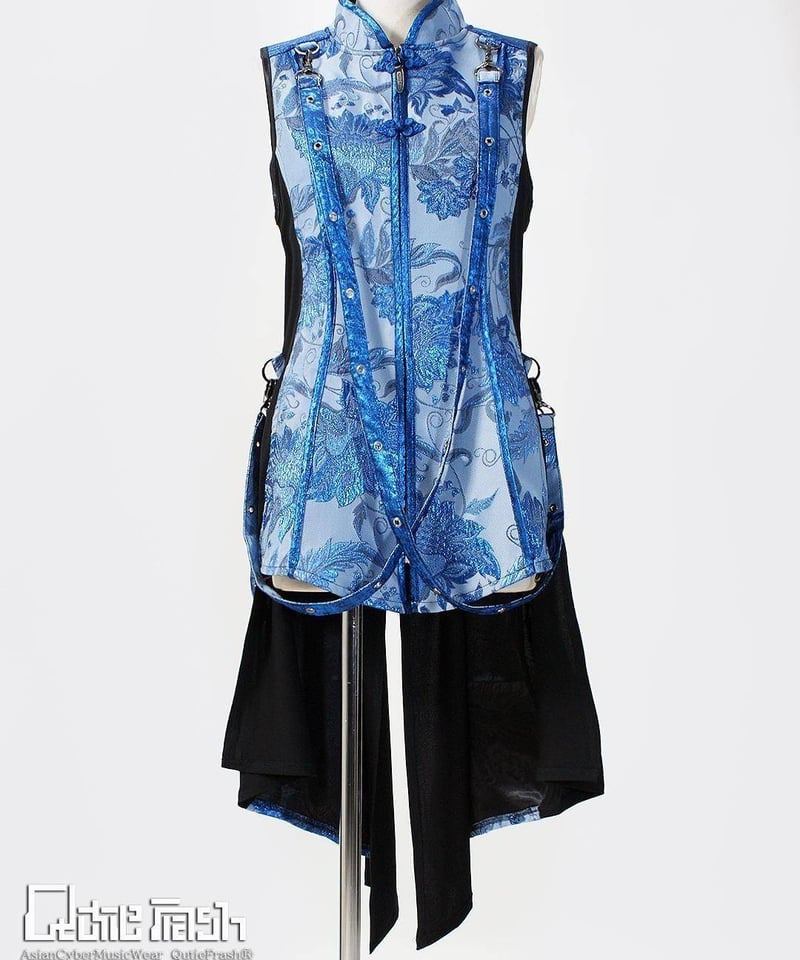 QutieFrash/キューティーフラッシュ9918-BT 後ろロングチャイナベスト