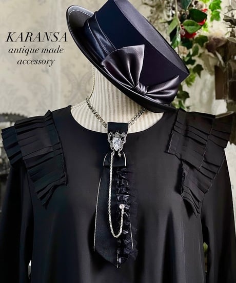 KARANSA/カランサ　KN-555《竜騎士ショートタイ・水晶》天然水晶