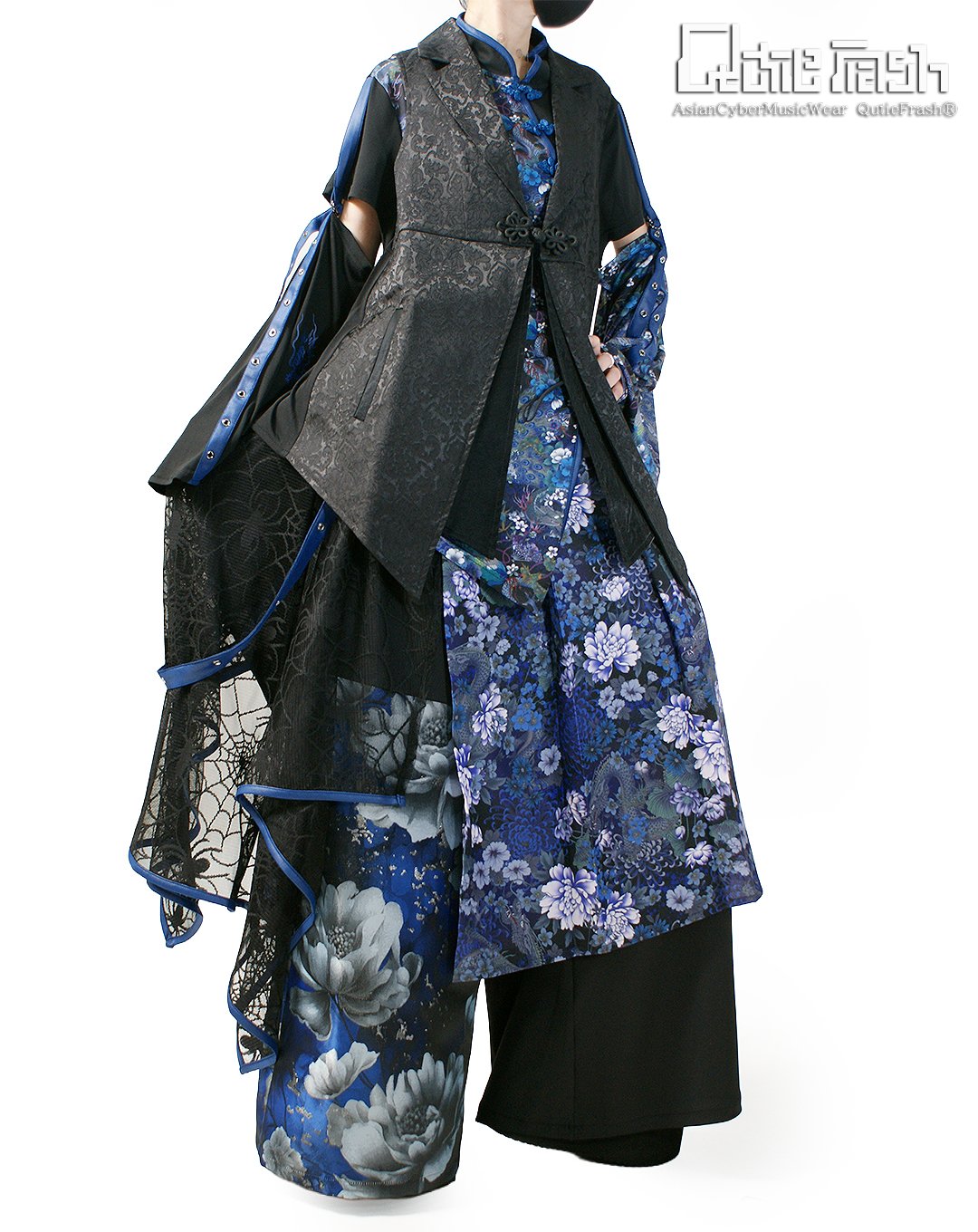 QutieFrash/キューティーフラッシュ 9941 和柄バギーパンツ | Arcobale