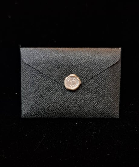 烏堂/からすどう　シーリングスタンプピアス (SV925/白)