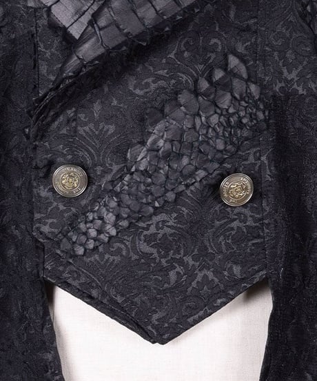 h.NAOTO/エイチ・ナオト　Dragon Leather Vest / L