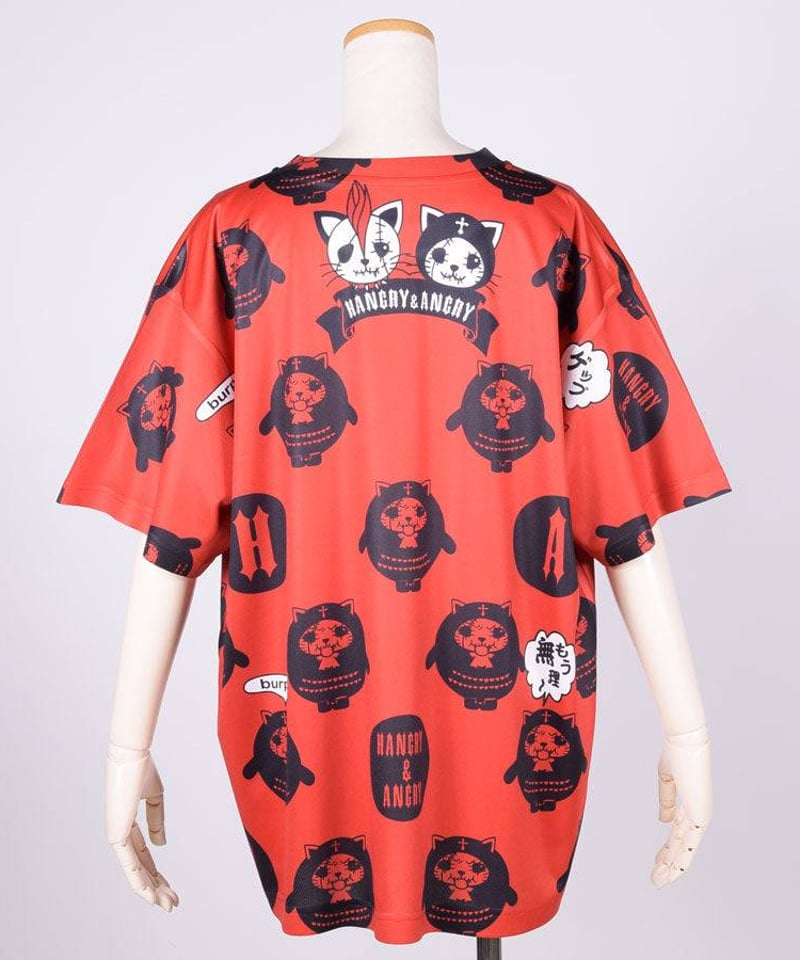 h.NAOTO ANARCHY フード付き黒Tシャツ 赤チェック エイチナオト h.NAOTO ANARCHY フード付き黒Tシャツ 赤チェック エイチナオト