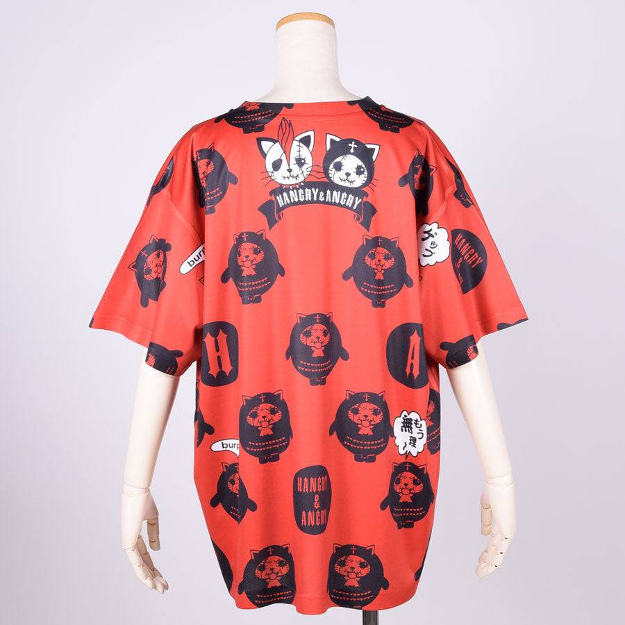 h.NAOTO/エイチ・ナオト Chubby Angry Dotty T-SH / RD |