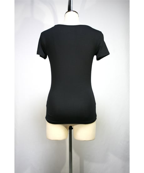 PRESENCE！/プレゼンス　261A125C　前ヨークにバックルが付いた半袖Tシャツ