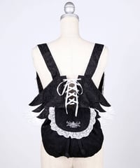 h.NAOTO/エイチ・ナオト　Classical Angel Wing Backpack / BK-WH