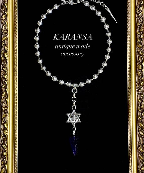 KARANSA/カランサ　KN-531 《シャーマンの首飾り・アメジスト》 ネックレス2way