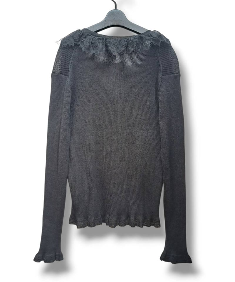 4298 SHIZUKA KOMURO ペールリブニットカーディガン[551-980092]* 