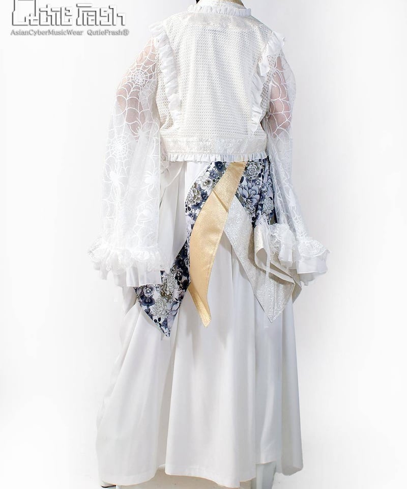 Qutie Frash ドラゴン柄 バギーパンツ Qutie Frash ドラゴン柄 バギー