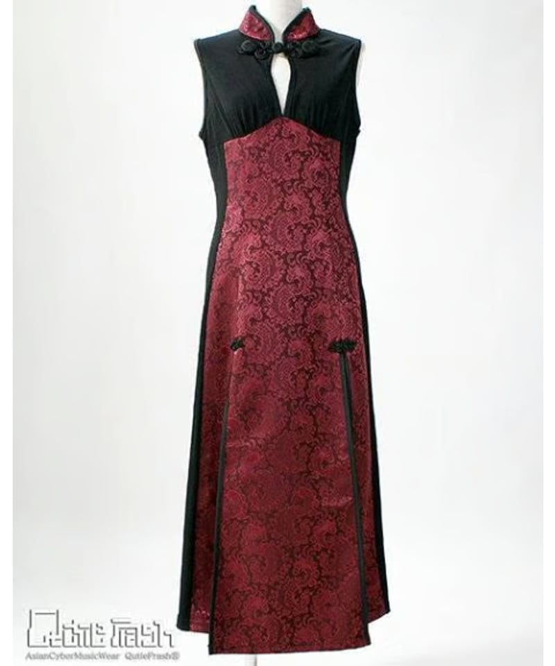 キューティーフラッシュ　ワンピース QutieFrash/キューティーフラッシュ】チャイナキャミワンピ【9778-OP