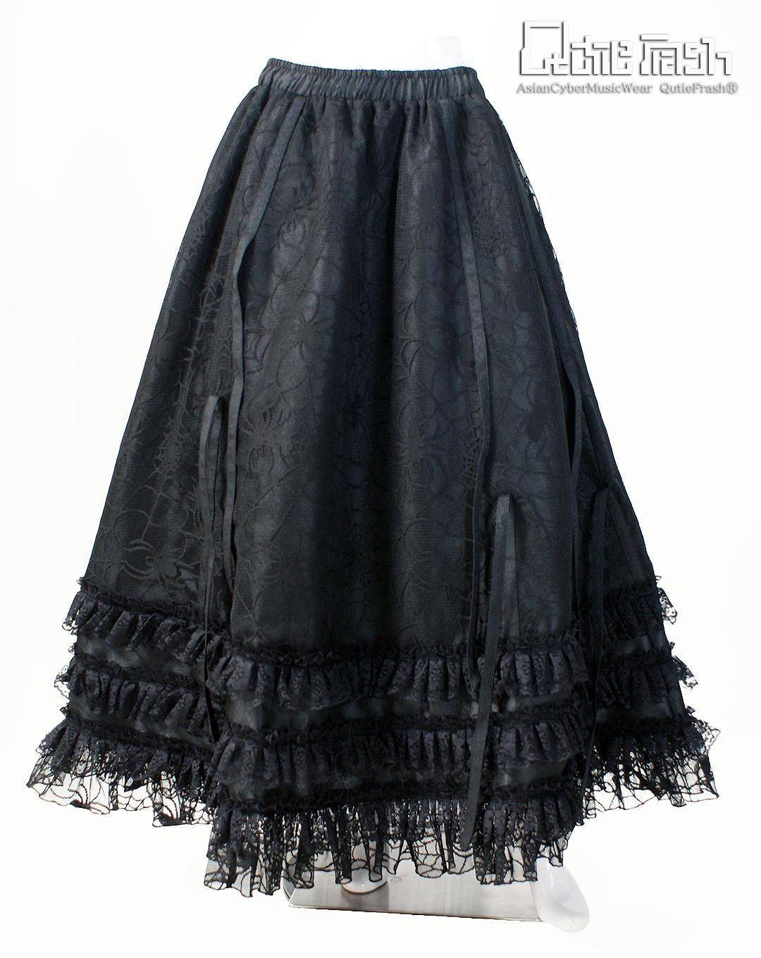 QutieFrash/キューティーフラッシュ 9928-SK 蜘蛛メッシュロンスカ