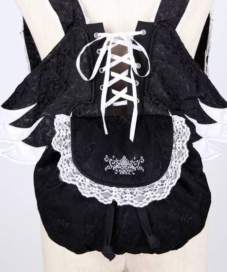 h.NAOTO/エイチ・ナオト　Classical Angel Wing Backpack / BK-WH
