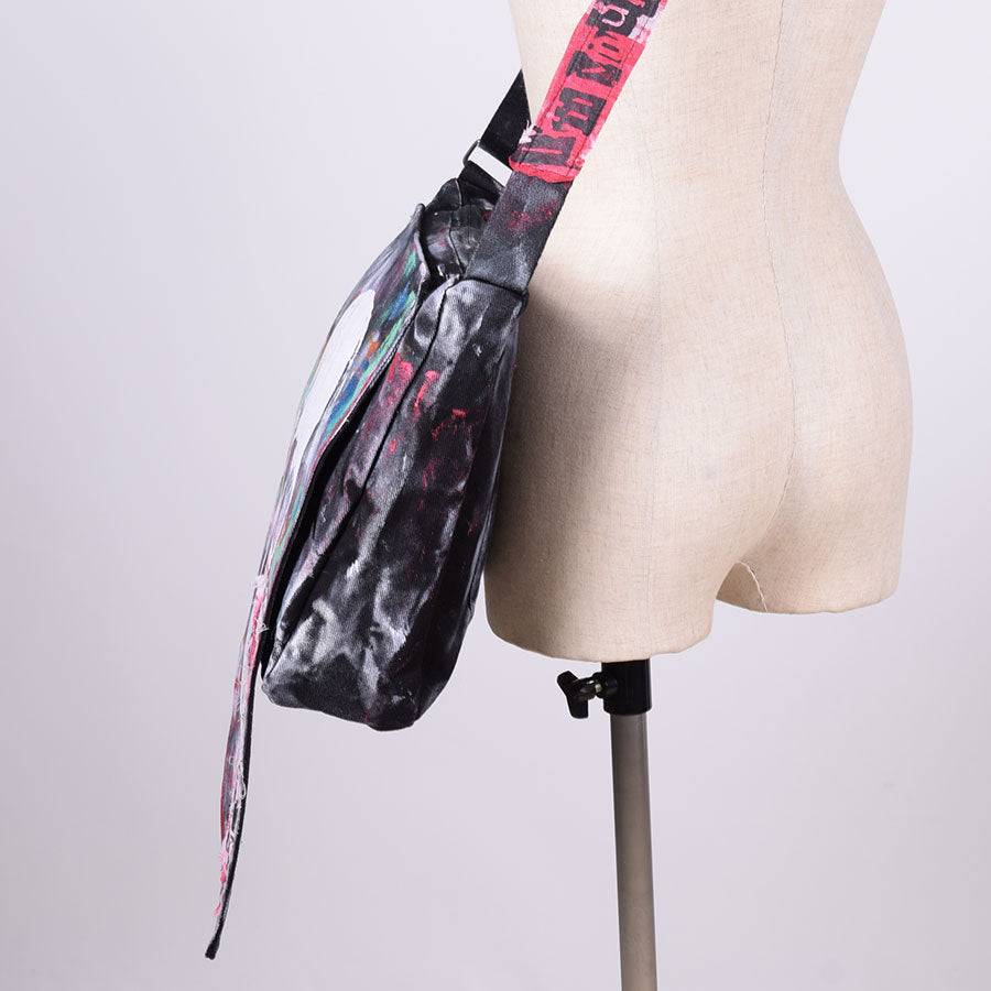 h.NAOTO/エイチ・ナオト Destroy Action Paint Bag | Arco