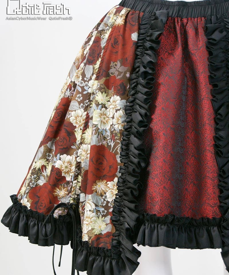 QutieFrash/キューティーフラッシュ 9932-SK 和柄パニエスカート | Arco