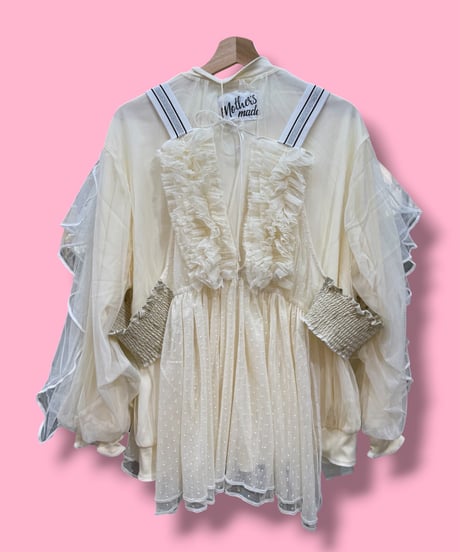 mother's made/マザーズメイド　603101 ドッキングトップス(白)