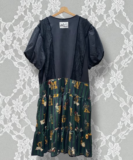 Mother's made/マザーズメイド　Perla nell'ostricaコラボワンピース(Green)