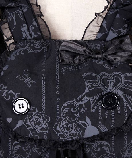 h.NAOTO/エイチ・ナオト　Lovely Bunny Frill Backpack / BK