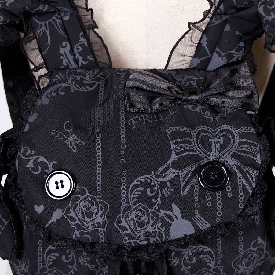 h.NAOTO/エイチ・ナオト Lovely Bunny Frill Backpack / B