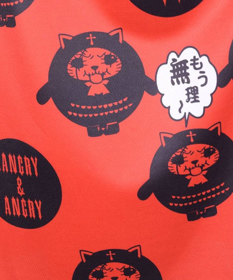 h.NAOTO/エイチ・ナオト Chubby Angry Dotty T-SH / RD |