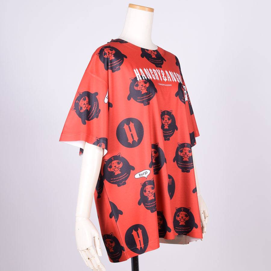 h.NAOTO/エイチ・ナオト Chubby Angry Dotty T-SH / RD |