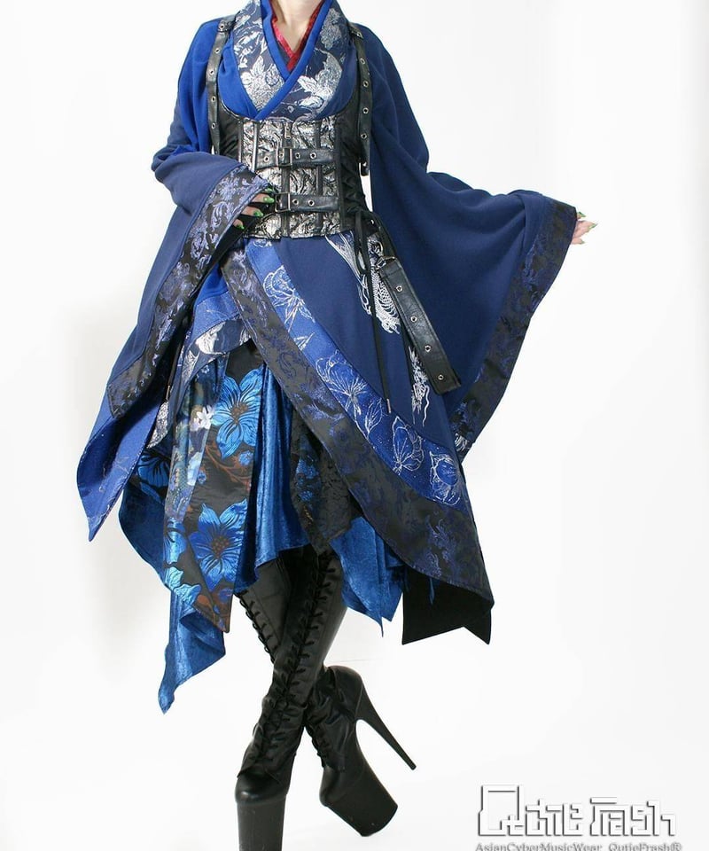 QutieFrash/キューティーフラッシュ 9912-CD アシメ着物カーデ | Arcob