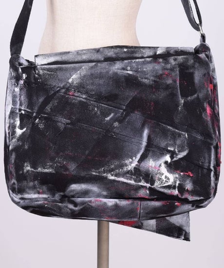 h.NAOTO/エイチ・ナオト　H&A Action Paint Shoulder BAG