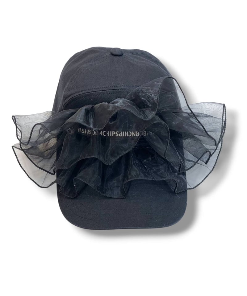 Fish Born Chips/フィッシュボーンチップス Frill CAP ツバ長 orig Fish Born Chips/フィッシュボーンチップス Frill CAP ツバ長 orig