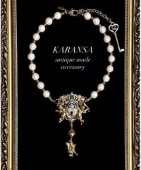 KARANSA/カランサ　KN-542 《エデンの宮殿・パール》 ネックレス＆ブローチ2way