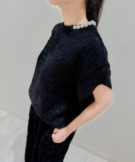4298 SHIZUKA KOMURO きらきらパールニット [561-980012]